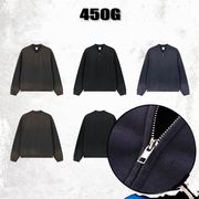 メンズ 裏パイル ジップアップ トップス 男女兼用 ビンテージ風 アウター 秋冬 2026新作 ★全3色