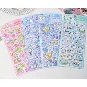 文房具 スマホ飾り  貼り付け  手芸DIY 手帳シール ステッカー 3Dシール 装飾シール 精美 ク