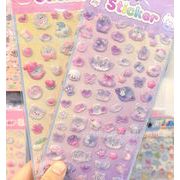 文房具 スマホ飾り  貼り付け  手芸DIY 手帳シール ステッカー 3Dシール 装飾シール 精美 ク