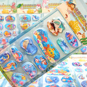 手帳★ステッカー ★3Dシール★ DIY★ 貼り付けパーツ ★ かわいい★