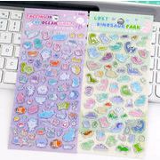 文房具 手帳素材 DIY用 手芸用品 手帳シール ステッカー 3Dシール 装飾シール 精美 ク