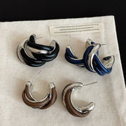 ピアス　アクセサリー　デザイン　シルバー925ポスト　韓国ファッション