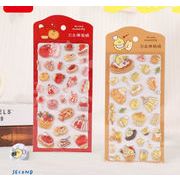 文房具   貼り付け  手芸DIY 手帳シール ステッカー  装飾シール 精美 ク   立体シール  3Dシール