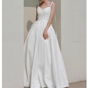 結婚式・司会者用ワンピース・花嫁ウェディングドレス・パーティードレス・披露宴/写真撮影  ロングドレス