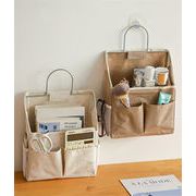 満足してます  激安セール マルチユースドアオーガナイザー 麻布製で通気性良く 大容量ポケットでキッチン