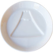 国産シルエットしょうゆ皿1P 290612 富士山