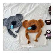 子供帽子　キッズニット帽    コアラ　かわいい   韓国キッズハット