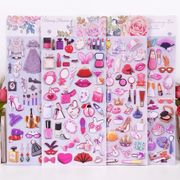 3Dステッカー 手作りDIY  子供おもちゃ 可愛いシール  立体ステッカー 粘着シールLF