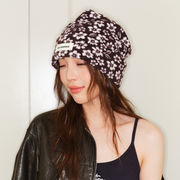 ビーニー　キャップ    花柄   ヴィンテージ    韓国ファッション