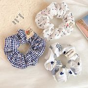 新作 日韓ins ヘアアクセサリー  レディース  大腸ヘアバンド 髪飾り  シュシュ   3色