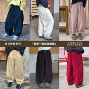 2026新入荷A★子供服　ズボン★90cm～170cm 6色