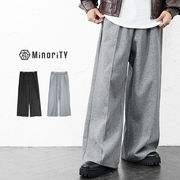 ワイドスウェットパンツ メンズ ピンタック ワイドパンツ スラックス きれいめ 春服 夏服 ユニセックス