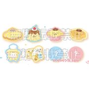【7月予定】サンリオポムポムプリンシークレットレザー風ステッカー 単品（８種） ポムポムプリン