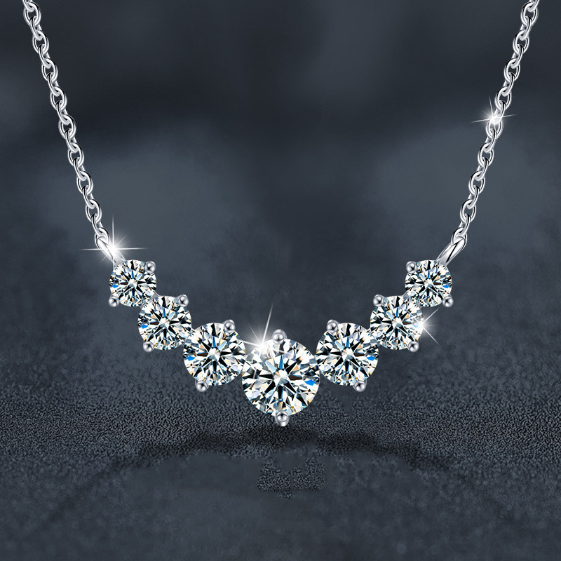 モアサナイト ネックレス レディース シルバー925 アクセサリー アクセサリー ジュエリー ギフト 結婚式