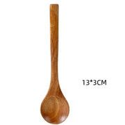 防カビ 耐高温  新品    木製匙  家庭用 食器 レストラン匙  スプーン