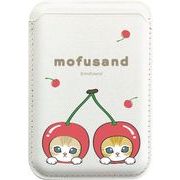 mofusand MagSafe対応 カードウォレットさくらんぼにゃん MOFU-111B