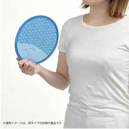 縁起柄コンパクト収納うちわ（４柄取り混ぜ）　5-52