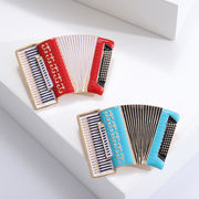 アコーディオンブローチ 楽器ブローチ  音楽用品 音楽の雑貨 楽器アクセサリー 男女兼用 コサージュ