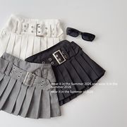 2026 春夏新作 新品 ★ 韓国風 子供服★プリーツスカート90-140cm