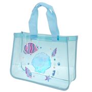 プールバッグ ホロ トート バッグ シェル【小ロット販売】