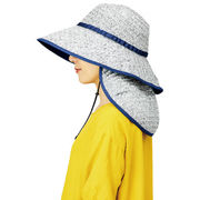 (サマーナウ)日よけシルバーメッシュ帽子　(80015)