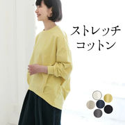 tシャツ トップス レディース 春新作 プルオーバー コットン ラウンドネック 着回しやすい