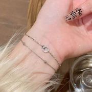 【高粗利・小ロットOK】【オトク】メビウス2重リングブレスレット友達へギフト