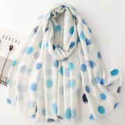 【2026新作】花柄デザインニットソーマフラー柔らかいファッションおしゃれ