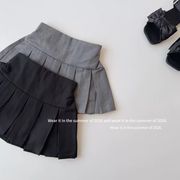 2026夏新作　子供服　キッズ　女の子　 プリーツスカート　JK風　2色　90~150cm　DC