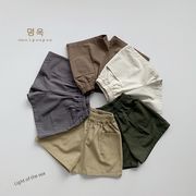 2026新作 韓国子供服 ベビー服  キッズ男女兼用 ショートズボン 5色 80cm-130cm