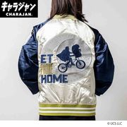 【レディスファッション】E.T. スカジャン ムーンシルエット