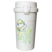 【水筒】コウペンちゃん ステンレスワンプッシュタンブラー370ml たんぽぽ