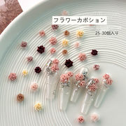 レジン フラワーパーツ 立体 ぷっくり 手芸 ハンドメイド クラフト デコパーツ 花 薔薇 貼り付けパーツ