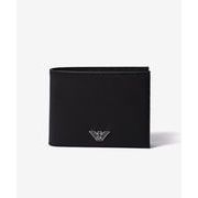 EMPORIO ARMANI　Y4R165　BLACK　二つ折り財布
