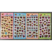 粘着シール　包装資材　ステッカー　DIY用パーツ　裏面日本語表記