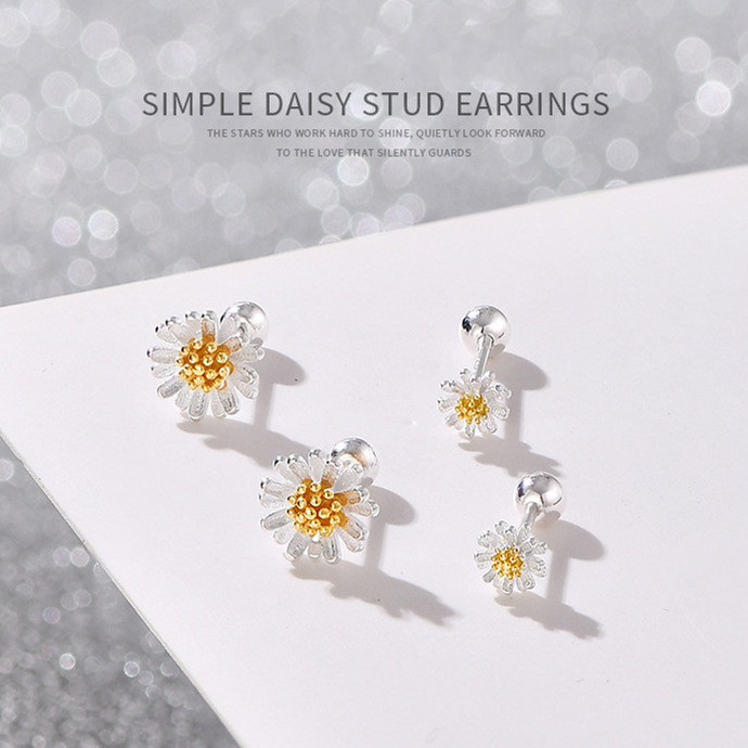 ピアス つけっぱなし フラワー 金アレ対応 ファーストピアス セカンドピアス スタッドピアス 極小 一粒