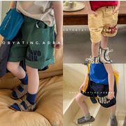 2026夏新作 韓国風子供服 キッズ服 ベビー服 男女兼用 ショートパンツ 80~130CM 3色