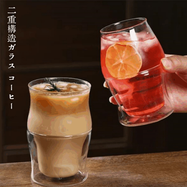 大満足のレビュー多数 早い者勝ち 二重構造ガラス コーヒーテイスティングカップ 415ml