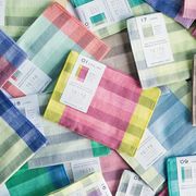 ポケットにすっと収まる今治タオルハンカチ！ TE|TE TWILL BICOLOR