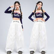 ジャズダンス 女の子 春夏 秋物 甘辛 ストリート チーム衣装 発表会 個性的 お洒落 キッズ