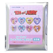 【缶バッジ】トムとジェリー トレーディングハートグリッター缶バッジ 全8種の内どれか1個
