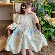 「2026」子供服★ワンピース★花柄★韓国風子供服★110cm～160cm