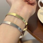 925シルバー   アクセサリー ブレスレット  ハンドメイド ブレスレット   ブレスレット INS風 バングル