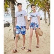 サーフパンツ  カップル メンズ レディース海水パンツ サーフショーツ 水着 ショートパンツ ハーフパンツ