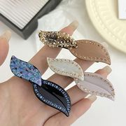 バレッタ　ヘアクリップ　ヘアアクセサリー　アクリル　韓国ファッション