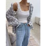 2026春夏新作 レディース 女 袖なし Tシャツ トップス インナー キャミソール タンクトップ
