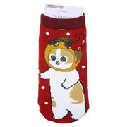 【靴下】mofusand キッズソックス アンクルたこやき柄