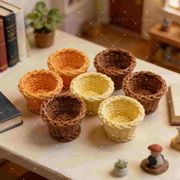 激安販売★芸DIY デコパーツ ★アクセサリー 　パーツ★籠