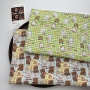 プリント生地★DIY手作り★芸DIY　綿100％布★服装 バッグ用生地