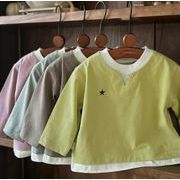 2026新作 キッズ服　トップス　Tシャツ★90-140　4色